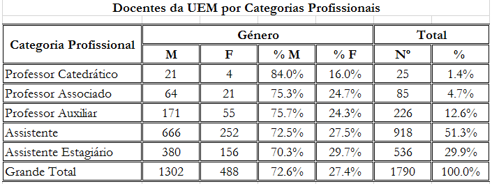 docentes da uem em numeros 2